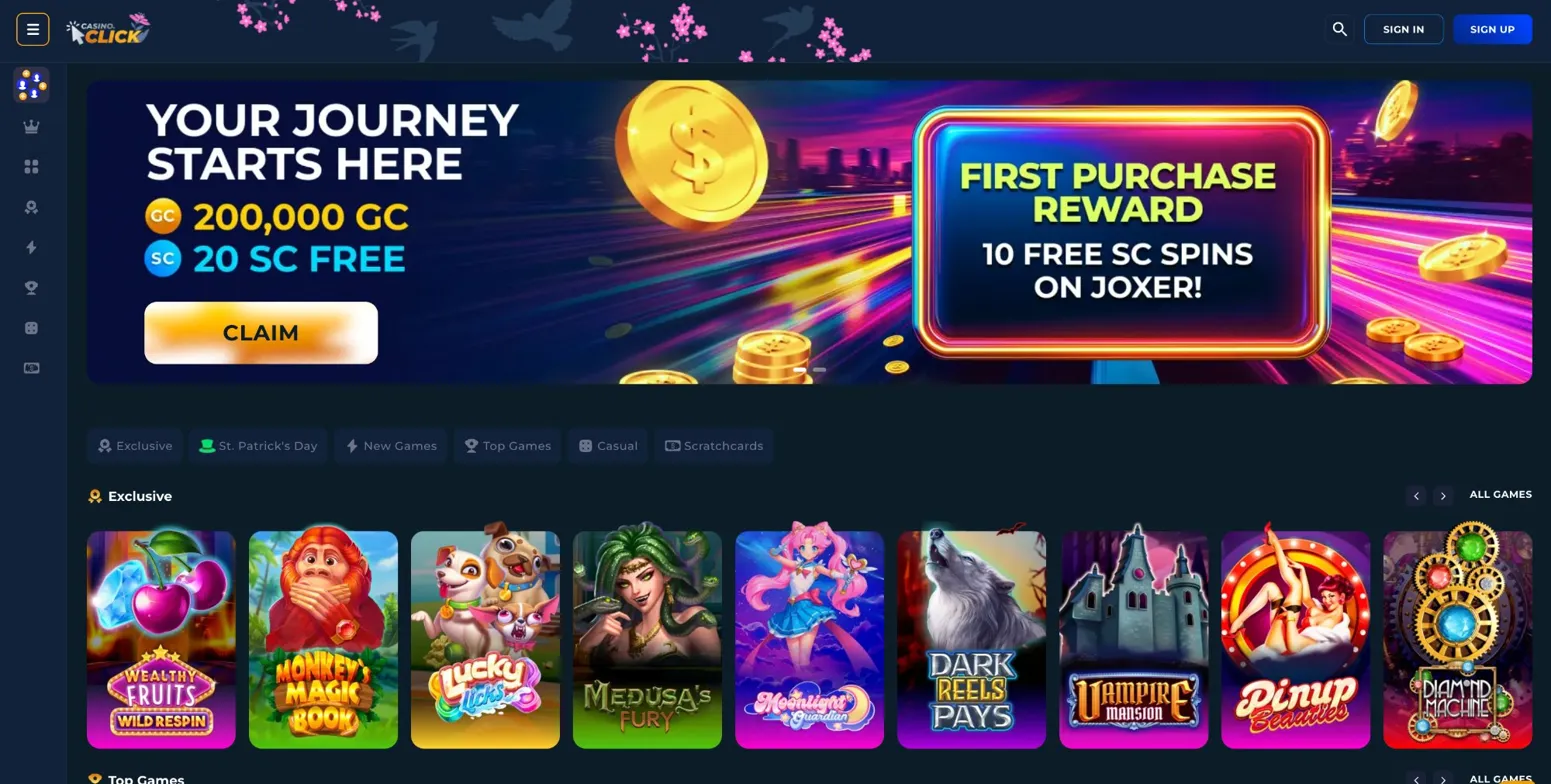 Casino Click West Virginia casual games — Turbo Mines Plinko Keno Crash and more for West Virginia sweepstakes players